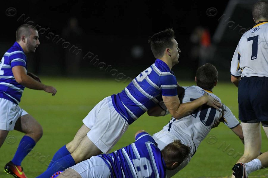 Wheaton Men\'s Rugby vs Mass Maritime.  Photo by Keith Nordstrom